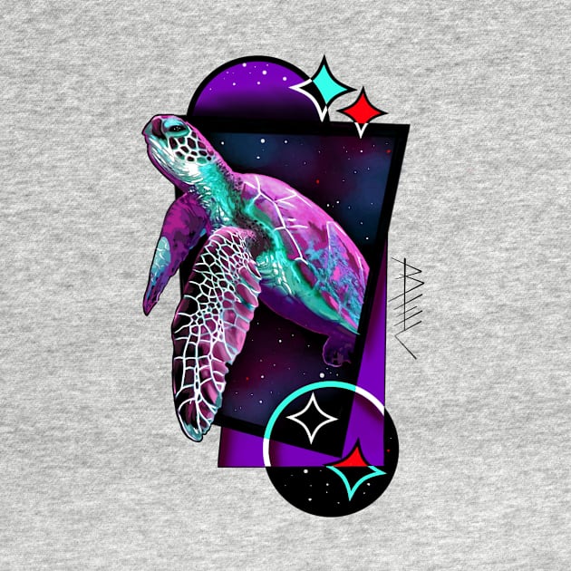 Space Turtle by BronSnow24